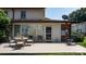 This patio is perfect for relaxing in the backyard on a rocker or at the patio table at 1330 5Th Ne St # 11, Hickory, NC 28601