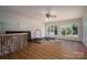 Bonus room featuring hardwood-style floors, neutral walls, and windows for natural light at 1613 Spangler Dr, Shelby, NC 28150