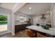 Bright kitchen boasts stainless appliances, two-tone cabinetry, and a center island with breakfast bar at 1613 Spangler Dr, Shelby, NC 28150