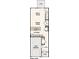 Floor plan of the home's main level shows the kitchen, living and dining areas at 1913 C Tranquility Cir, Newton, NC 28658