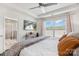 Cozy bedroom with a view and ensuite bathroom at 344 Kennebel Pl, Fort Mill, SC 29715