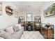 Bright home office with stylish decor, comfortable seating, and ample workspace at 344 Kennebel Pl, Fort Mill, SC 29715