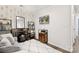 Bright living room featuring modern art and a decorative rug at 344 Kennebel Pl, Fort Mill, SC 29715