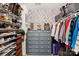Organized walk-in closet with shelving, drawers, and ample storage space at 344 Kennebel Pl, Fort Mill, SC 29715