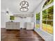 Modern kitchen with updated appliances, granite countertops, and ample storage space at 41042 Dennis Rd, Albemarle, NC 28001