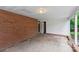 Covered patio featuring concrete floor with a brick wall on one side at 46 Donna Dale Se Ave, Concord, NC 28025