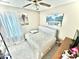 Bright bedroom with natural light, carpet, and decorated with pictures at 5728 Rocbridge Ln, Charlotte, NC 28208