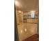 Cozy kitchen featuring a convenient sink, neutral cabinets, and practical layout at 6544 Helens Way, Denver, NC 28037