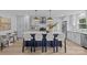 Modern kitchen featuring a large center island and stainless steel appliances at 7219 Brynhurst Dr, Charlotte, NC 28210