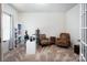 Bright office space with ample natural light, ideal for working from home or for use as a study at 7328 Strawberry Fields Ln, Charlotte, NC 28278