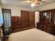 Spacious main bedroom with traditional-style furniture and ensuite bathroom access at 10414 Tillman Steen Rd, Indian Land, SC 29720