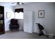 Bedroom showcases a neutral color scheme, providing a serene atmosphere with large cabinet for extra storage space at 116 Woodbark Ln, Kings Mountain, NC 28086