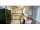 Bright kitchen featuring granite countertops, tile backsplash, and stainless steel appliances at 116 Woodbark Ln, Kings Mountain, NC 28086