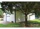 Exterior view of the large detached shed at 116 Woodbark Ln, Kings Mountain, NC 28086