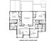 Upper level floor plan displays suites, bonus room and balcony layout at 1321 Ferncliff Rd, Charlotte, NC 28211