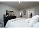 Spacious bedroom with view to living spaces, complete with a large bed and elegant decor at 154 Stella Ln # A, Troutman, NC 28166