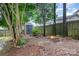 Backyard view with storage shed and fire pit, perfect for outdoor entertaining at 237 Lylic Woods Dr, Fort Mill, SC 29715
