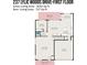 First floor blueprint featuring an open layout and measurements of each room at 237 Lylic Woods Dr, Fort Mill, SC 29715