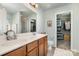Bathroom boasts double sinks, walk in closet and separate walk-in shower at 6156 Kilchurn Dr, Fort Mill, SC 29707