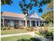 Lake Park Community Center, a brick building with green lawns and manicured bushes at 7007 Creft Cir, Indian Trail, NC 28079