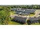 A beautiful aerial view showcases the property's location within a well-manicured community at 853 Gerard Bay Dr, Fort Mill, SC 29715