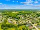 Spacious community with lush landscaping and well-maintained homes and mature trees in Mooresville, North Carolina at 112 Doyle Farm Ln, Mooresville, NC 28115