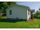 Exterior view of a home with vinyl siding, a gas meter, and manicured lawn at 1212 Frank Ext, Rock Hill, SC 29730