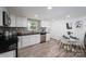 Open kitchen design featuring modern appliances and an adjacent dining area at 1212 Frank Ext, Rock Hill, SC 29730