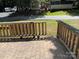 Outdoor patio with moveable fence in front of RV, with grass at 155 Indian Harbor Trl # E243, Mount Gilead, NC 27306