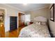 Comfortable bedroom with hardwood floors and closet space at 1695 Arden Dr, Lincolnton, NC 28092