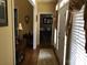 Inviting entryway featuring hardwood floors and natural light streaming through the front door at 1842 Caroline Way, Fort Mill, SC 29715