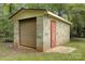 Detached garage provides ample space for parking and storage at 240 Swink Ave, Salisbury, NC 28147