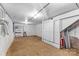 Unfinished basement area with shelving and storage cabinets at 2519 2Nd Sw Ave, Hickory, NC 28602