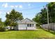 Backyard view of home with a green lawn at 2519 2Nd Sw Ave, Hickory, NC 28602