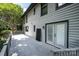 Backyard deck with access to the home through french doors at 3221 5Th Street Nw Ct, Hickory, NC 28601