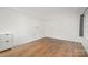 Light bedroom with hardwood floors, storage and good natural light from the window at 3230 Kingsfield Rd, Rock Hill, SC 29732