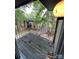 Cozy balcony with a wrought iron railing and lovely tree views at 338 Orchard Trace Ln # 8, Charlotte, NC 28213