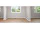 Bedroom view with natural light, new floors and neutral walls at 346 Fieldstone Cir, Statesville, NC 28677