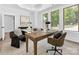 Bright office with a tray ceiling, and multiple windows offering scenic views of the outdoors at 5217 Waterfall Ct, Gastonia, NC 28056