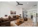 Inviting living room with modern decor seamlessly connected to a spacious kitchen at 530 E 9Th St, Charlotte, NC 28202