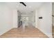 Bright open-concept living space with hardwood floors and recessed lighting at 530 E 9Th St, Charlotte, NC 28202