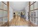 Inviting foyer with hardwood floors leads to an open-concept living space at 5638 Timber Ln, Charlotte, NC 28270