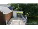 Aerial view of large wooden back deck at 628 Stamie Dr, Chester, SC 29706