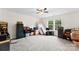 Large bonus room with natural light and carpet at 7144 Marlin St, Gastonia, NC 28056