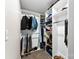 Walk-in closet with custom shelving and ample storage at 7144 Marlin St, Gastonia, NC 28056