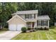 Charming two-story home with a well-maintained yard, two-car garage, and inviting curb appeal at 7212 Morsey Ct, Charlotte, NC 28269