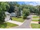 View of the home and surrounding neighborhood, with mature trees and well-kept lawns at 7212 Morsey Ct, Charlotte, NC 28269