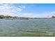 Expansive lake view featuring boat docks and scenic waterfront for recreational boating and lakeside living at 7845 Village Harbor Dr, Cornelius, NC 28031