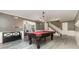 Entertainment room with a pool table and neutral paint at 905 Mangionne Dr, Matthews, NC 28105