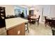 Open-concept kitchen and dining area, ideal for entertaining and Gathering gatherings at 1031 Daniel Dr, Stanley, NC 28164